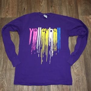 Long Sleeve Volleyball T-Shirt